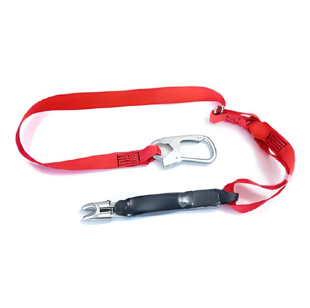 Строп из полиамидной ленты с двумя карабинами, регулируемый АаК1 + Кбс ОПТ фото 1