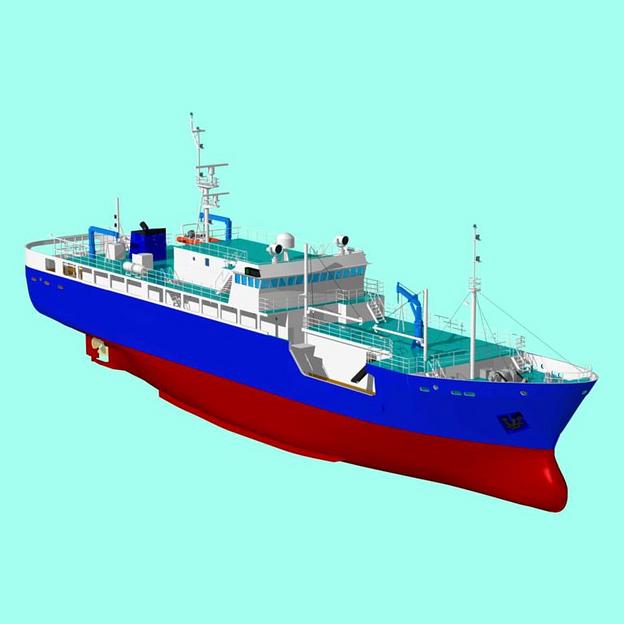 Краболовное судно, проект 03141 фото 1