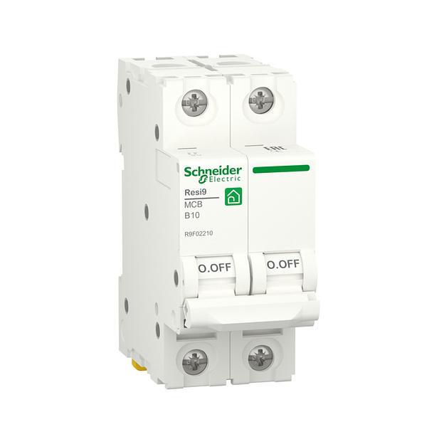 Автоматический выключатель SE R9F02210 (АВ) 2P B 10А 6 kA фото 1