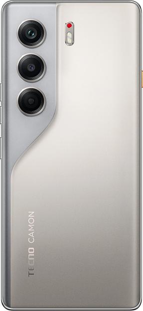 Смартфон Tecno Camon 40 Pro 5G 256Gb 12Gb титановый моноблок 3G 4G 6.78" 1080x2436 Android 15 50Mpix 802.11 a/b/g/n/ac/ax NFC GPS GSM900/1800 GSM1900 Protect фото 4