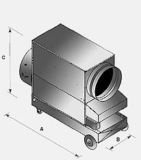 Мобильные теплогенераторы Tecnoclima серии MB фото 2