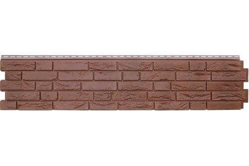 Панель фасадная Grand Line ЯФАСАД Демидовский кирпич Гречневый фото 1