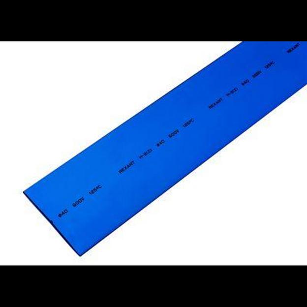 Трубка термоусадочная 40.0/20.0 1м син. Rexant 24-0006 фото 1