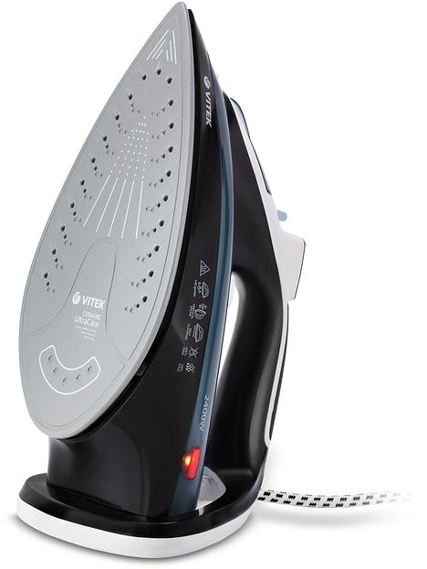 Утюг Vitek VT-8304 2400Вт черный/белый/синий фото 4