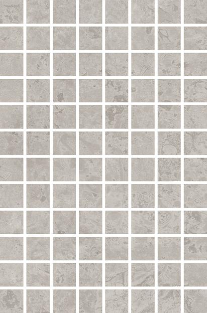Декор Kerama Marazzi Ферони мозаичный серый матовый 200x300 фото 1