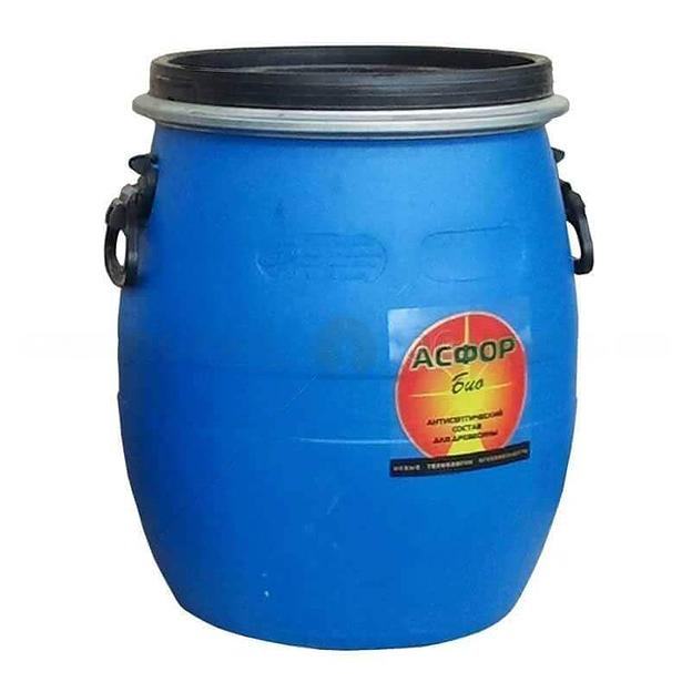 Огнезащитный антисептический состав для древесины АСФОР БИО 45 кг опт фото 1