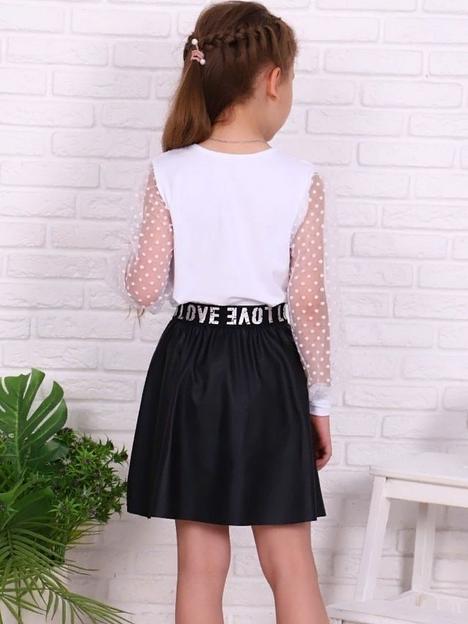 Джемпер «Бажена» белый опт фото 4