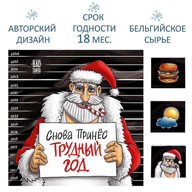 Набор шоколада «Снова принёс трудный год», опт фото 3