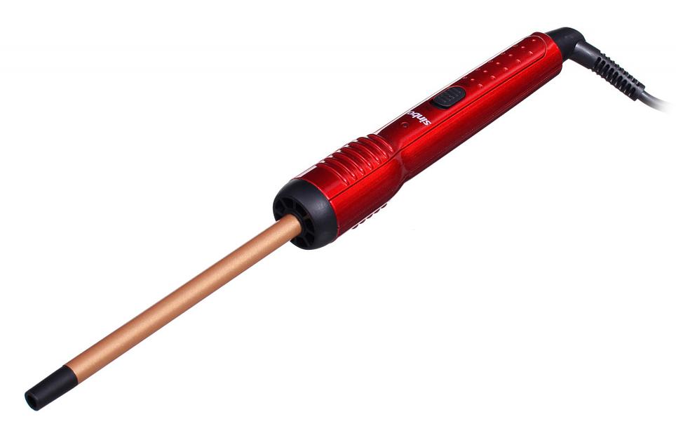 Щипцы Sinbo SHD 7077 30Вт макс.темп.:200С покрытие:керамическое красный/золотистый фото 3