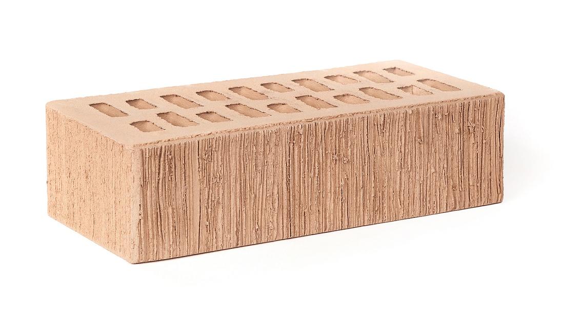 Кирпич одинарный лицевой фактурный «Пальмира» (Солома) Бархат фото 1