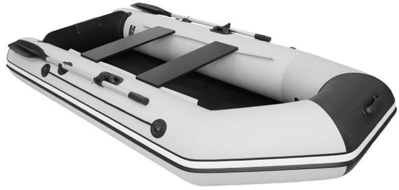 Лодка Аква 2800, 2800*1320*360 мм., цвет: серый-черный фото 2