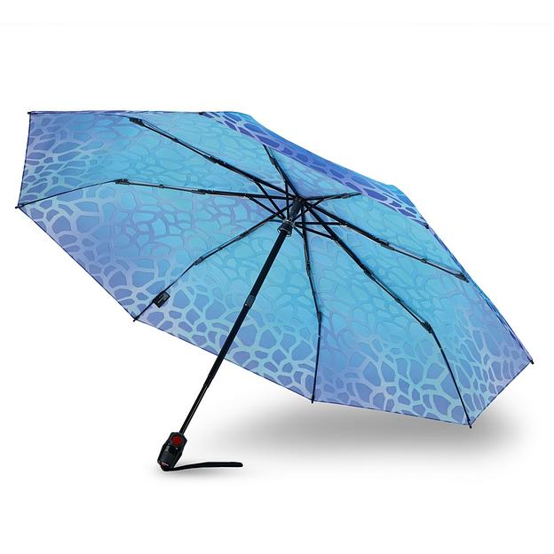 Зонт Knirps автомат T.201 Medium Duomatic HEAL BLUE UV PROTECTION 95 3201 8562 фото 3