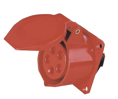 Розетка фланцевая 325-32А 3P+PE+N 6h 380АС 325 IP44 фото 1