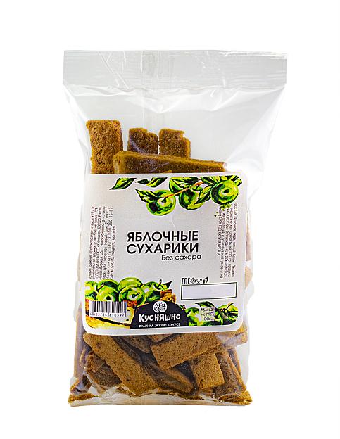 Сухарики без сахара «Кусняшно» классические 100 г ОПТ фото 1