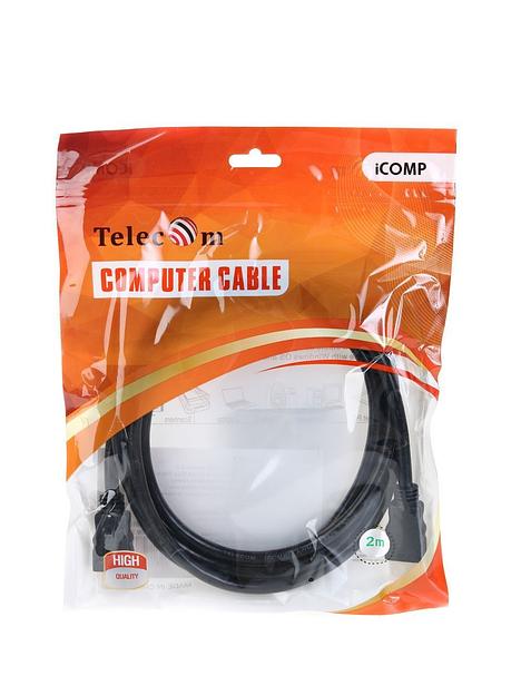Кабель HDMI-19M --- HDMI-19M ver 2.0+3D/Ethernet,2m Telecom VCOM Telecom HDMI (m) - HDMI (m) 2м (TCG200-2M) фото 2