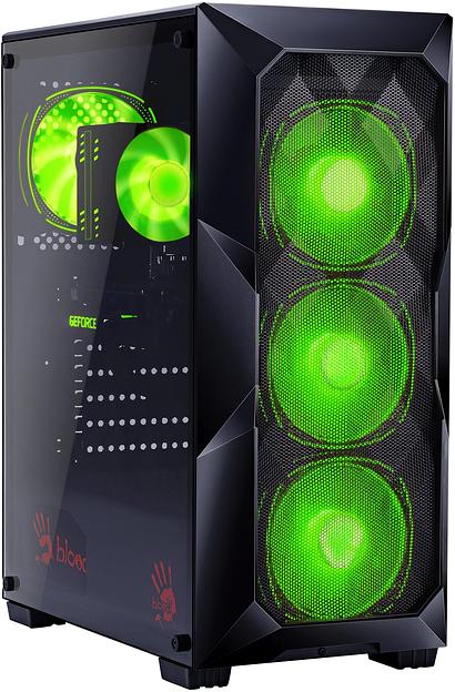 ПК Bloody BD-PC RB55C1 MT Ryzen 5 5600X (3.7) 32Gb SSD1Tb RTX4060 8Gb Windows 11 Home GbitEth 500W черный (2107186) фото 4