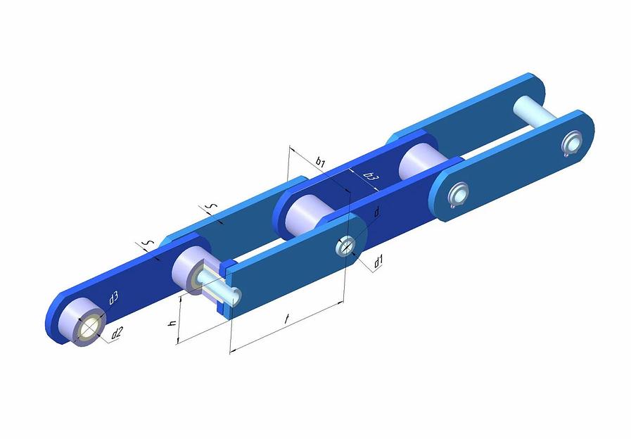 Цепь МС112 по ГОСТ 588-81 фото 2