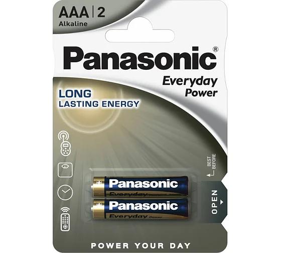 Батарейка Panasonic LR03 Everyday Power BL*2 ОПТ фото 1