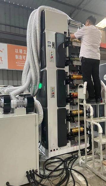 Флексографическая печатная машина ZBS-320 фото 4