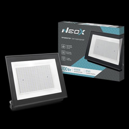 Прожектор светодиодный ДДО-8 200Вт 6500К 20000Лм 100лм/Вт IP65 NEOX фото 1
