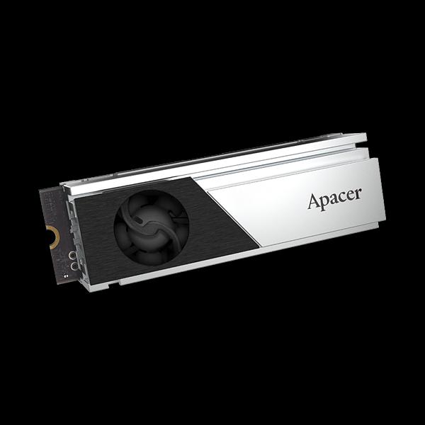 Твердотельный накопитель Apacer SSD AS2280F4 2TB M.2 2280 PCIe Gen5x4, R12000/W11800 Mb/s, 3D NAND, MTBF 1.6M, NVMe, Retail, 5 years (AP2TBAS2280F4-1) (AP2TBAS2280F4-1) фото 2