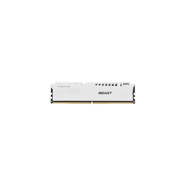 Оперативная память Kingston Fury Beast KF564C32BW-32 DDR5 - 1x 32ГБ 6400МГц, DIMM, White, Ret фото 1