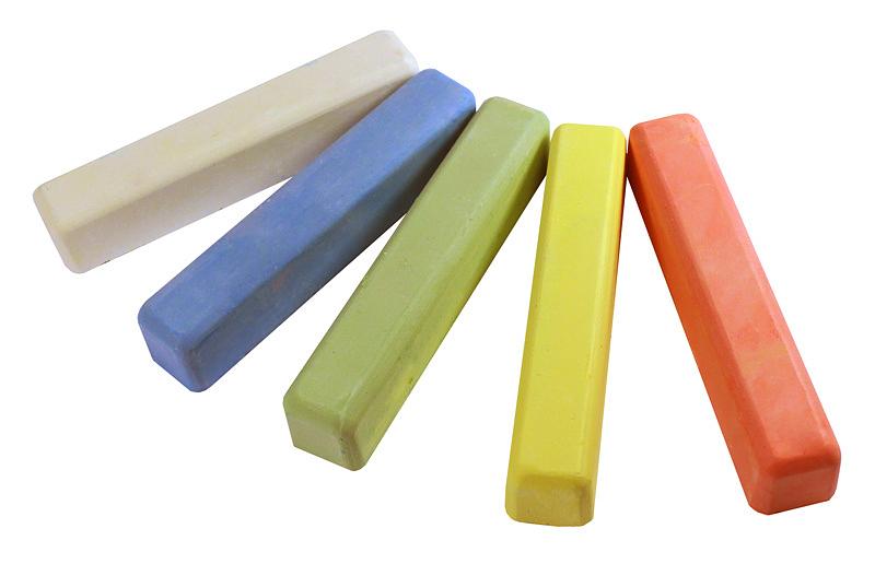 Мел цветной Silwerhof 882087-05 Солнечная коллекция асфальт. 5цв. картон.коробка фото 5