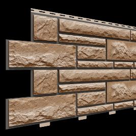 Фасадная панель Доломит, Доломит премиум,Миндаль фото 1