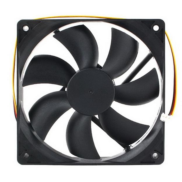 Вентилятор Gembird D12025HM-3 120x120x25, гидродинамический, 3 pin, провод 30 см {60} (794994) фото 2