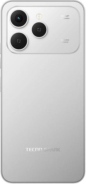 Смартфон Tecno Spark 40 256Gb 8Gb серый моноблок 3G 4G 6.78" 1080x2436 Android 14 64Mpix 802.11 a/b/g/n/ac NFC GPS GSM900/1800 GSM1900 Protect фото 3