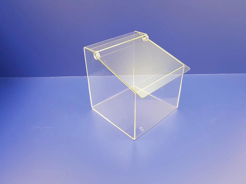 Диспенсер из акрила закрытый для снеков, орехов, мармелада.1 секций х200мм. фото 1