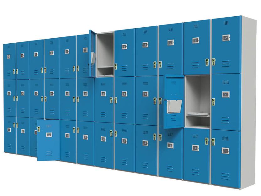 Механический шкаф-локер «LC-6» фото 2