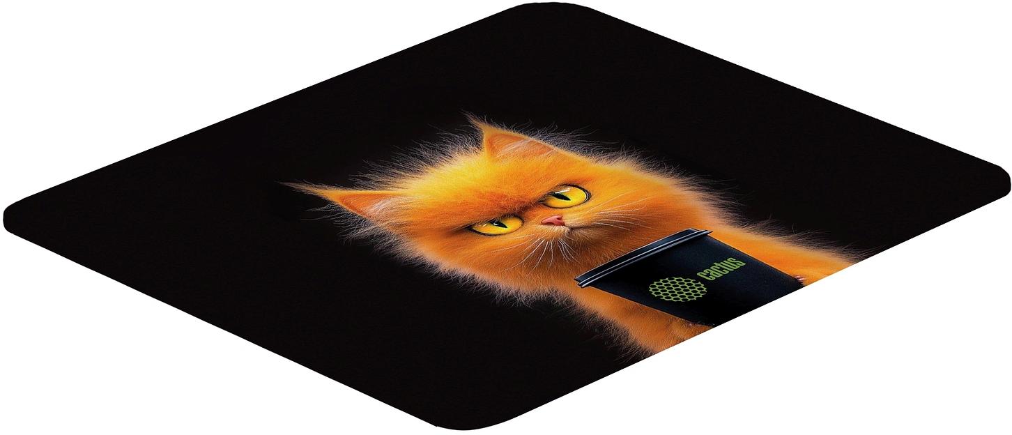 Коврик для мыши Cactus Red Cat 220x180x2мм (CS-MP-P11XS) фото 2