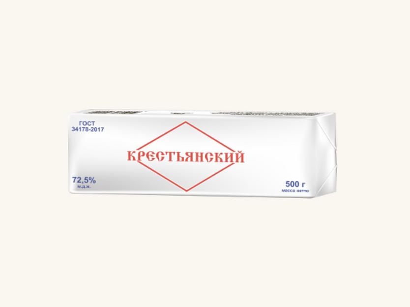 Спред растительно-сливочный Крестьянский «Лав Продукт», 72,5%, 500 гр фото 1