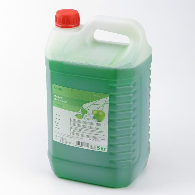 Жидкое крем-мыло "М-070" 5кг яблоко фото 2