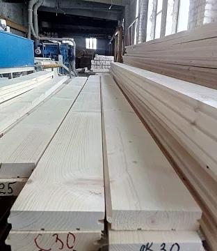 Доска пола ель 27х85 опт фото 1