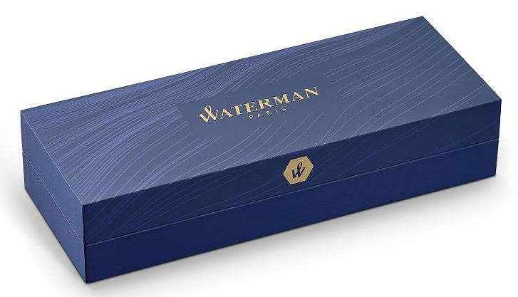 Ручка роллер Waterman Expert 3 (CWS0951980) Steel GT F черн. черн. подар.кор. фото 5