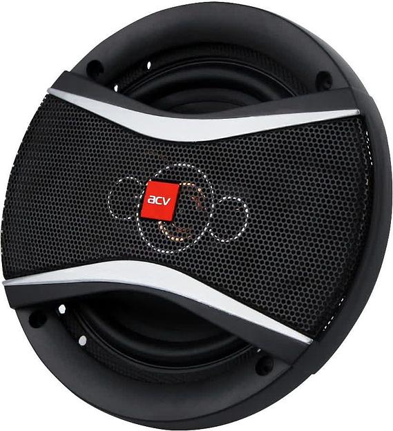 Колонки автомобильные ACV PI-623E 180Вт 88дБ 4Ом 16см (6.5дюйм) (ком.:2кол.) коаксиальные трехполосные фото 2