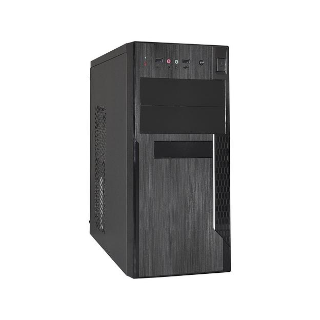 Exegate EX283243RUS Корпус Minitower ExeGate MA-373X Black, mATX 2*USB, Audio фото 1
