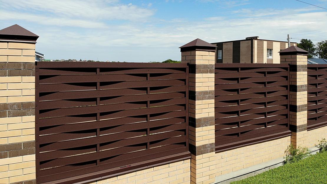 Забор жалюзи Palermo фото 1