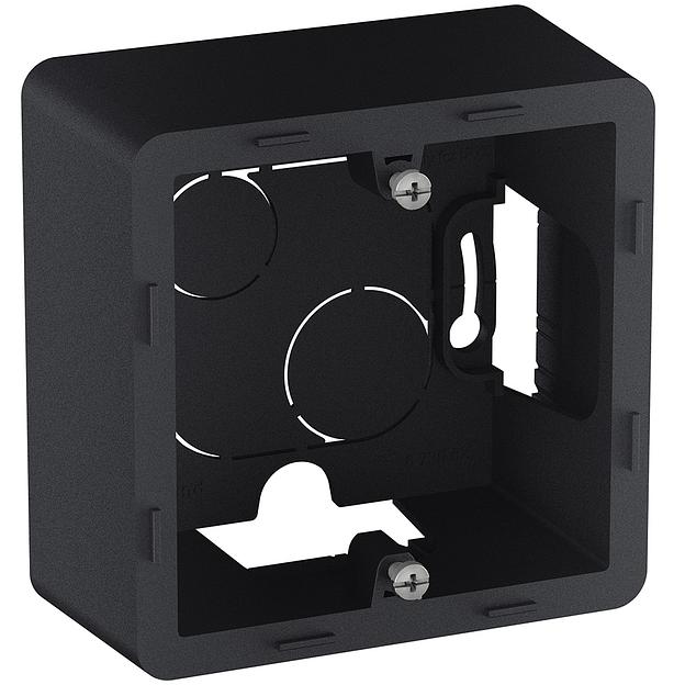 Legrand 673983 Коробка накладного монтажа - 1 пост - INSPIRIA - антрацит фото 2