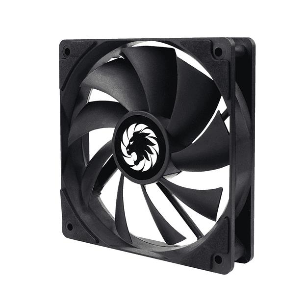 Кулер для компьютерного корпуса Gamemax GMX WFBK BK 12 Black 14050100936 фото 1