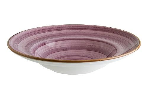 Тарелка d=270 мм. глубокая 450 мл. h=56 мм. Блэкберри, форма Гурмэ /1/6/ фото 1