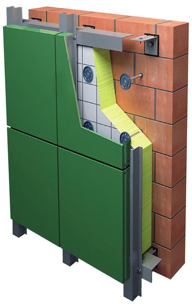 Комплектация объектов навесными фасадными системами различного типа фото 10