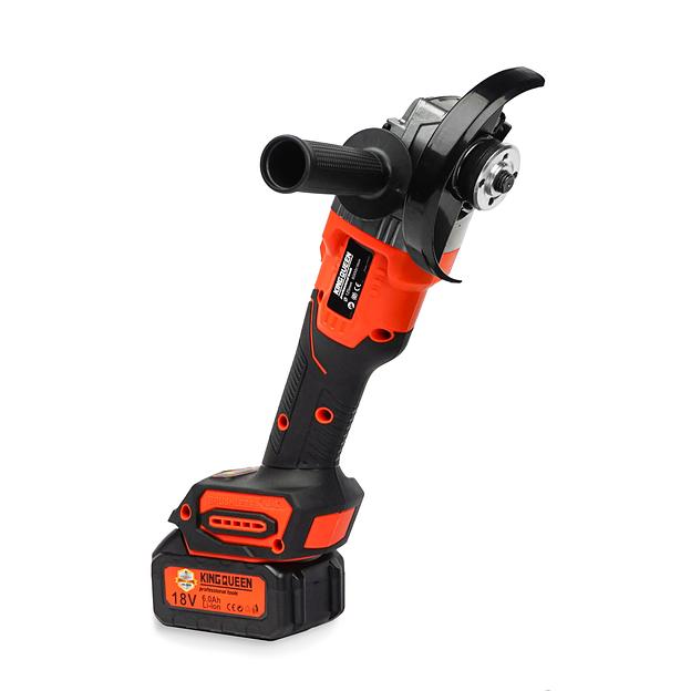Болгарка (УШМ) бесщеточная KINGQUEEN 125мм АКБ KQ-YJ803A фото 3