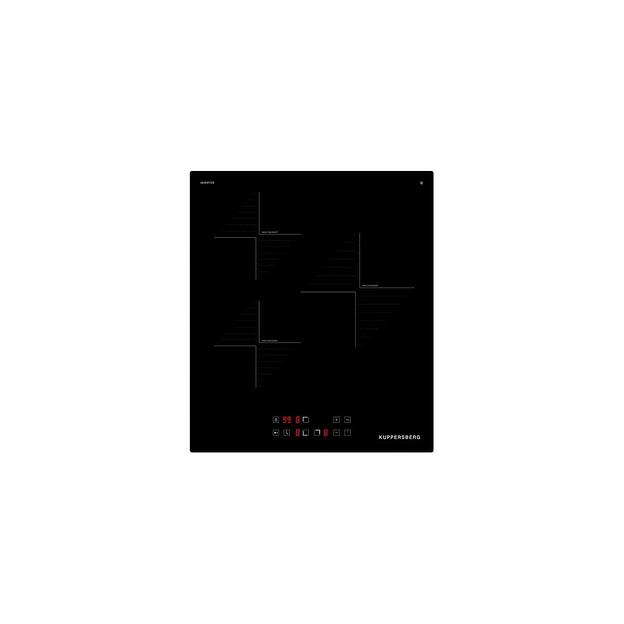 Индукционная варочная поверхность KUPPERSBERG ICO 402, конфорок: 3 шт., стеклокерамика, независимая, черный фото 1