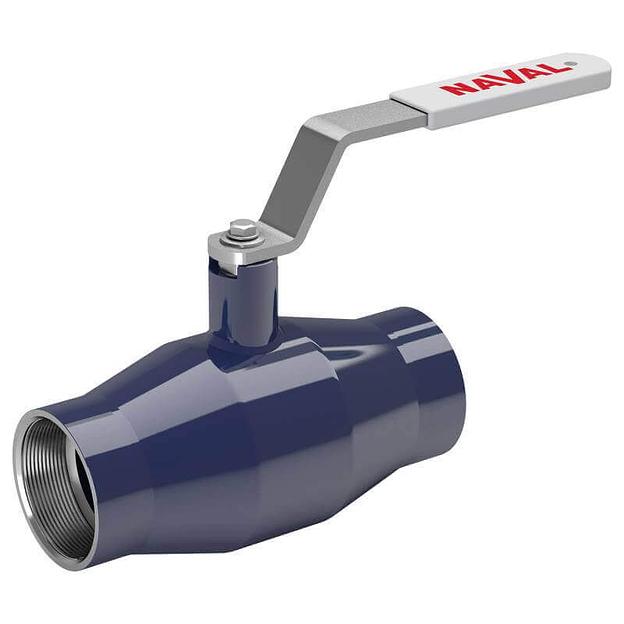 Кран шаровый Naval муфтовый ВР Ду15 Ру40 фото 1