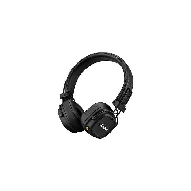 Наушники MARSHALL Major IV, 3.5 мм/Bluetooth, накладные, черный [major iv black] фото 1