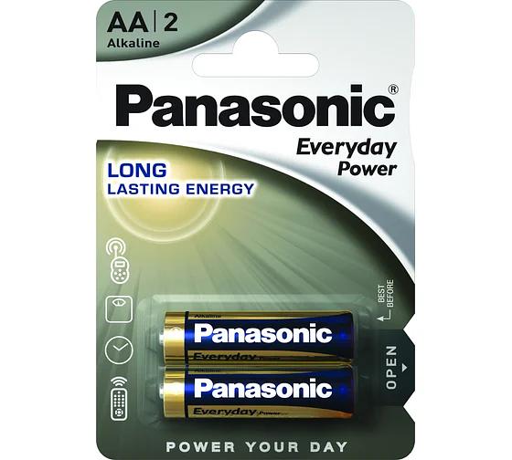 Батарейка Panasonic LR6 Everyday Power BL*2 ОПТ фото 1