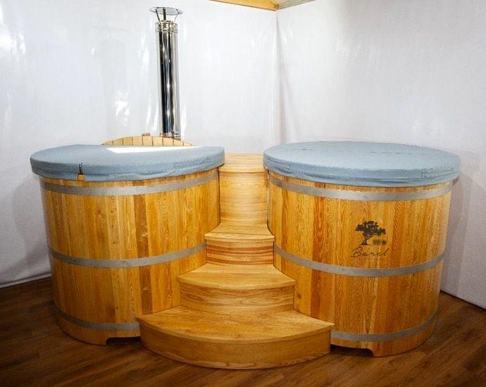 Купель с пластиком круглая №8 фото 1